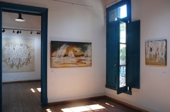 Cielo de tarde enfurecida. 84 x 144. - comprar online