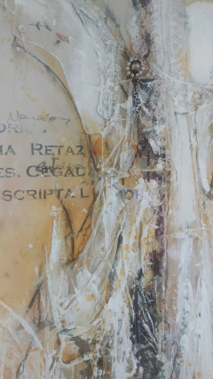 Memoria en retazos, 200 x 76cm en internet