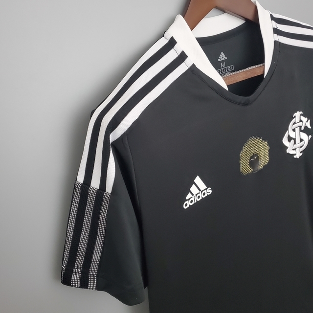 camisa adidas negra