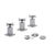 GRIFERÍA FV BIDET DOMINIC DOBLE COMANDO 0295R/85