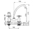 GRIFERÍA DE COCINA FV NEWPORT PLUS DOBLE COMANDO 0413/B2P - comprar online
