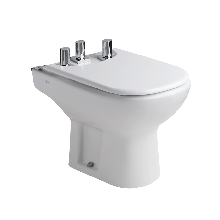 Combo Sanitarios Bari Bidet Ag Deposito Inodoro Corto Tapas