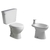 Combo Ferrum Andina Inodoro Corto+ Deposito+ Tapa+bidet 1ag