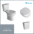 COMBO SANITARIOS FERRUM ANDINA | DEPOSITO + INODORO LARGO + TAPA