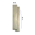 PORCELANATO ILVA SMOKE WOOD POLAR 20X120