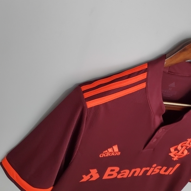 camisa do inter vinho