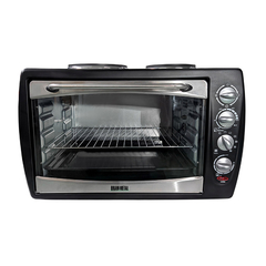COCINA BRAM-METAL C/HORNO 2 HLLAS 42 LTS C/ESPIEDO+CONVECTOR+PISO A LA PIEDRA - comprar online