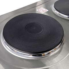 COCINA BRAM-METAL C/HORNO 2 HLLAS 42 LTS C/ESPIEDO+CONVECTOR+PISO A LA PIEDRA en internet