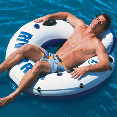 COLCHONETA PARA AGUA INTEX RIVER RUN I 137 CM DIAMETRO (58825 ) - comprar online