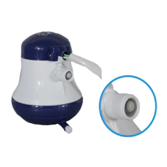 MAXI-DUCHA CALEFON ELECTRICA LORENZETTI 5500 WATTS C/RESISTENCIA ULTRA + PROLONGADOR N/DISEÑO 30 CM LARGO - Credihogares