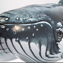 BALLENA REALISTICA (201 X 135 CM) 57530 INTEX en internet