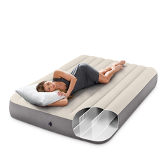 Imagen de COLCHON INFLABLE DURA-BEAM INTEX 152 X 203 X 25 CM GRANDE NEW FIBER-TECH 64703