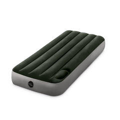 COLCHON INFLABLE CON INFLADOR INTEX 76 X 191 X 25 CM CHICO DOWNY AIRBED 64760
