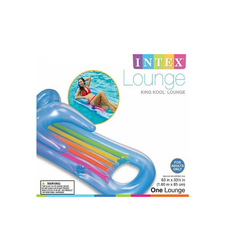 COLCHONETA PARA AGUA INTEX REY KOOL (160 X 85 CM) 58802 - Credihogares