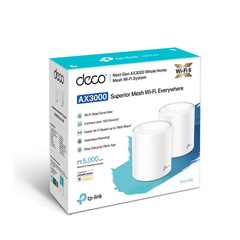 DECO X60 PACK DE 2 MESH TP LINK AX3000 WIFI GIGABIT - comprar online