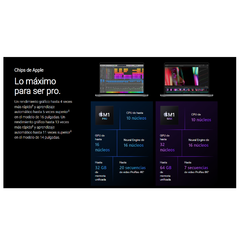 MacBook Pro 16" M1 Pro 512 GB - Gris Espacial (Space Gray) - Credihogares