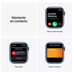 Imagen de APPLE RELOJ IWATCH SERIE 7 41MM BLUE