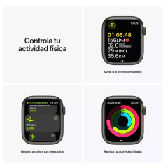 APPLE RELOJ IWATCH SERIE 7 45MM VERDE - tienda online