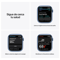 APPLE RELOJ IWATCH SERIE 7 45MM AZUL - tienda online