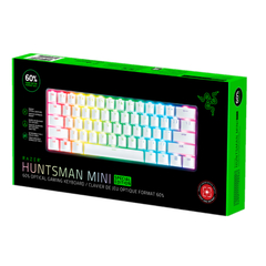 TECLADO RAZER HUNTSMAN MINI 60% OPTICAL SWITCH PURPLE MERCURY EDITION - Idioma/distribucion en Ingles - comprar online