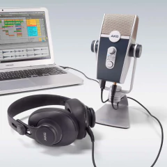 Microfono AKG Condenser USB C44-USB LYRA Podcaster Esential en internet