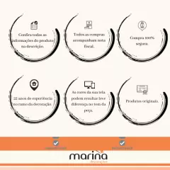 3 Pendentes Lustre Meia Esfera 40 Cm Marina Decorações - Marina Decorações