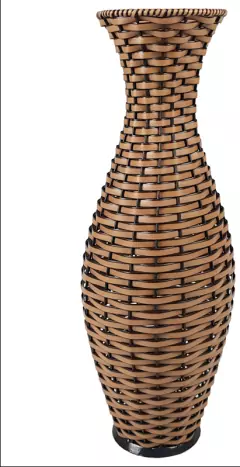 Vaso Decorativo Junco Rústico na cor avelã - comprar online