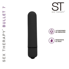 Bala Vibradora Black Bullet 7 - Sex Therapy
