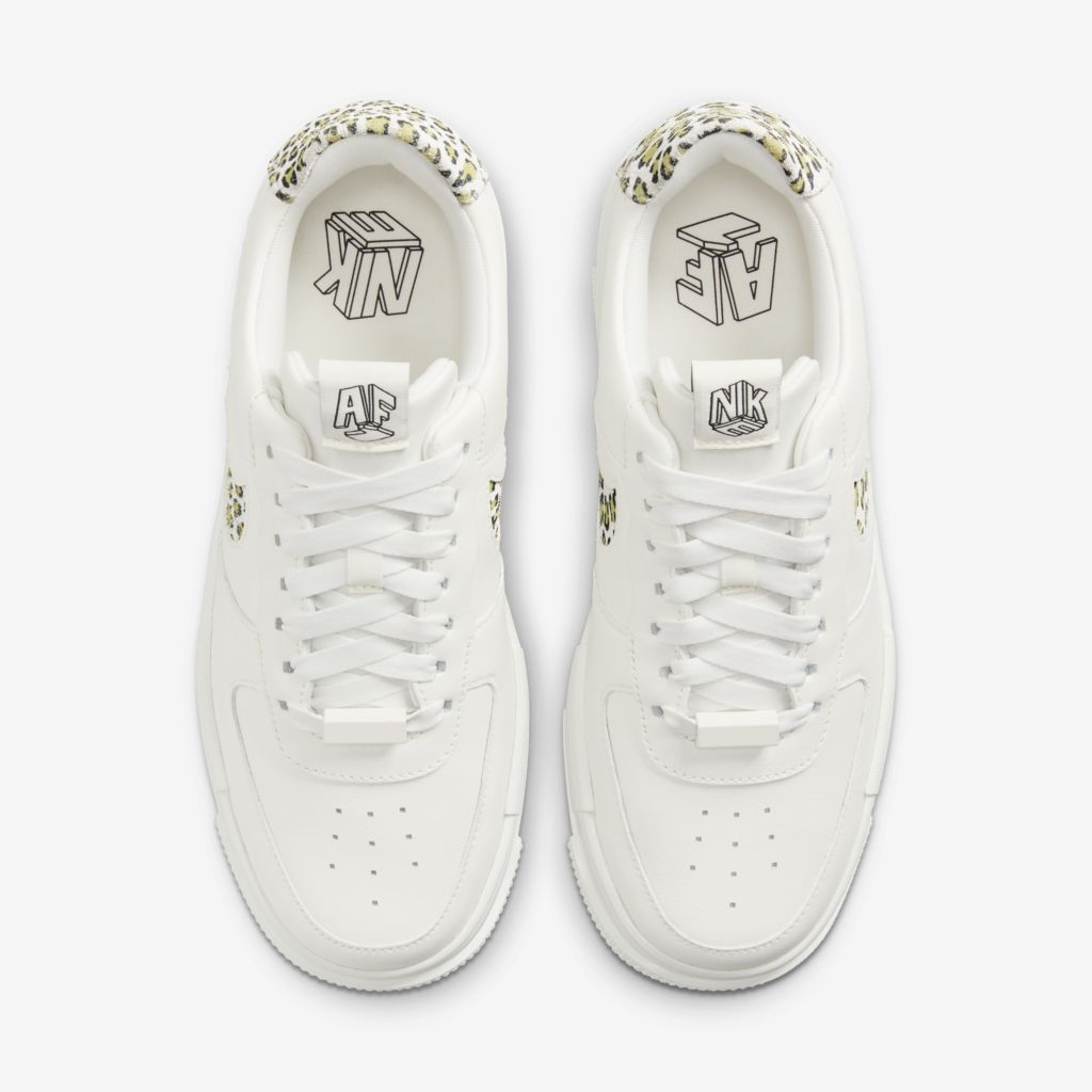 air force 1 pixel leopard print
