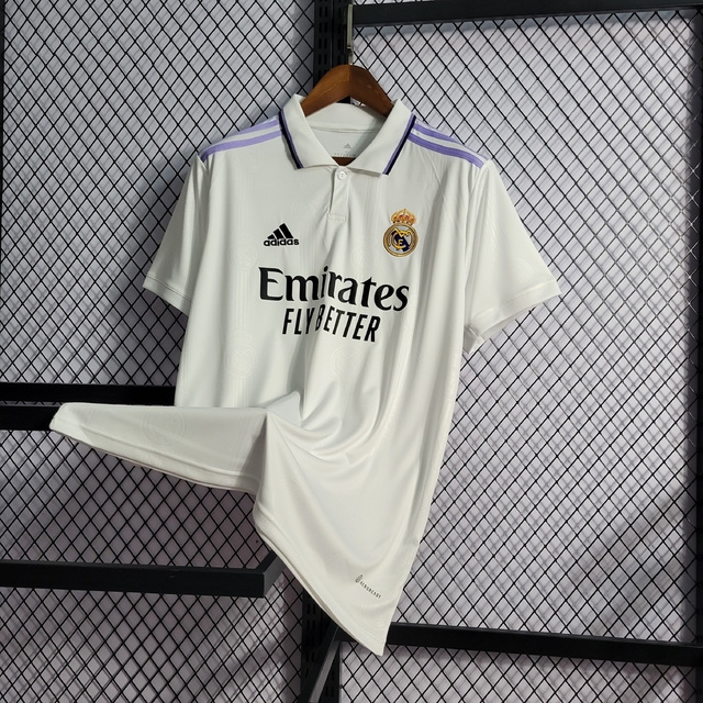 Camisa do Madrid 22/23 Versão Torcedor - Branco