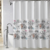 COMBO Cortina de Baño + Ganchos + Protector. Varios diseños línea Country <*> en internet