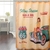 Cortina para Baño Filling Station Estampada <*>