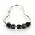 Ganchos para Cortina de Baño Roller Negro <:> en internet