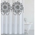 Cortina para Baño Mehndi Premium - Tela Antihongos 100% Poliester <:>