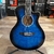 Guitarra acústica PARQUER GAC109MCBL tapa flameada - tienda online