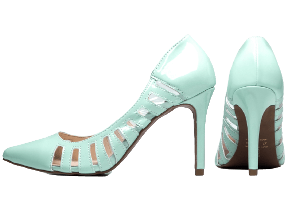 Scarpin Salto Alto Social Sapato Verde Mente Feminino Torricella Lançamento