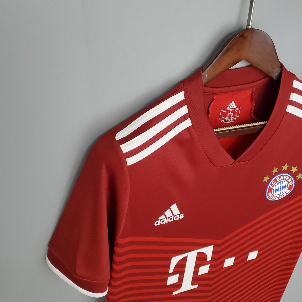 camisa do bayern vermelha