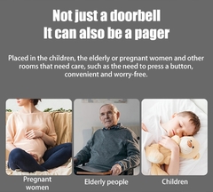 Campanhia sem fio Doorbell na internet