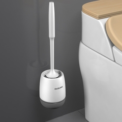 Cerdas de silicone escova de toalete e suporte para o armazenamento do banheiro - comprar online