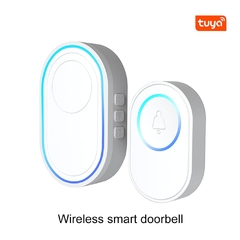 Tuya Smart Outdoor Wireless Doorbell Call Intercom for Apartments Wifi Door Bell Ring Alarm for Home Security With 58 Ringtones