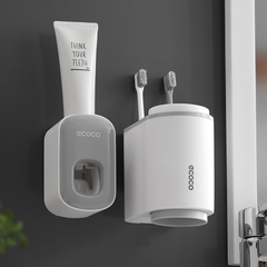 1 pçs wall-mounted removíveis dispensador de pasta de dentes automática na internet