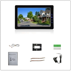 9Inch Wired Video Intercom Home System