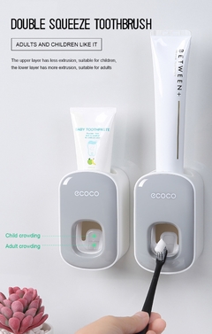 1 pçs wall-mounted removíveis dispensador de pasta de dentes automática - Americanas Construções - O shopping da sua Obra 