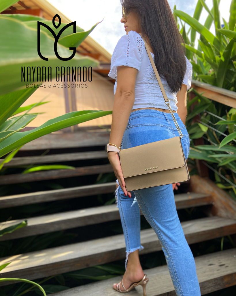 mk denim bolsa