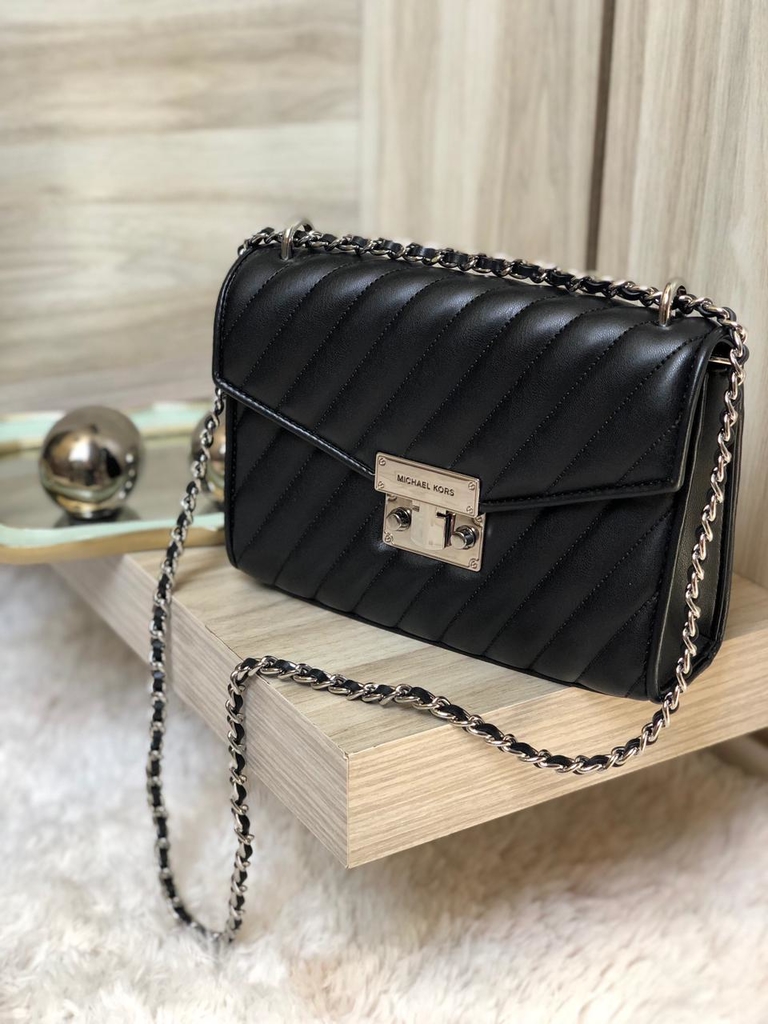 michael kors chain crossbody bolsa