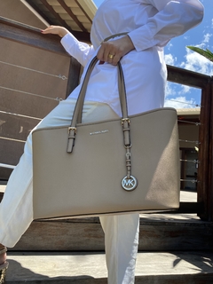 michael kors jet set travel large tote bolsa