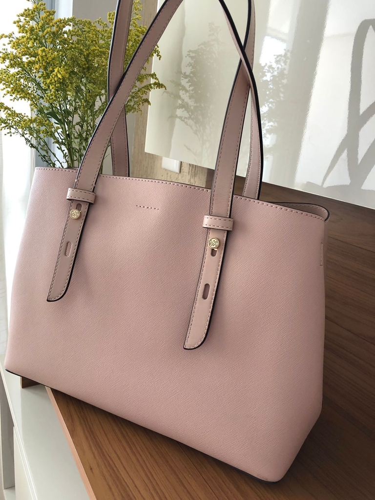 michael kors light pink crossbody bolsa