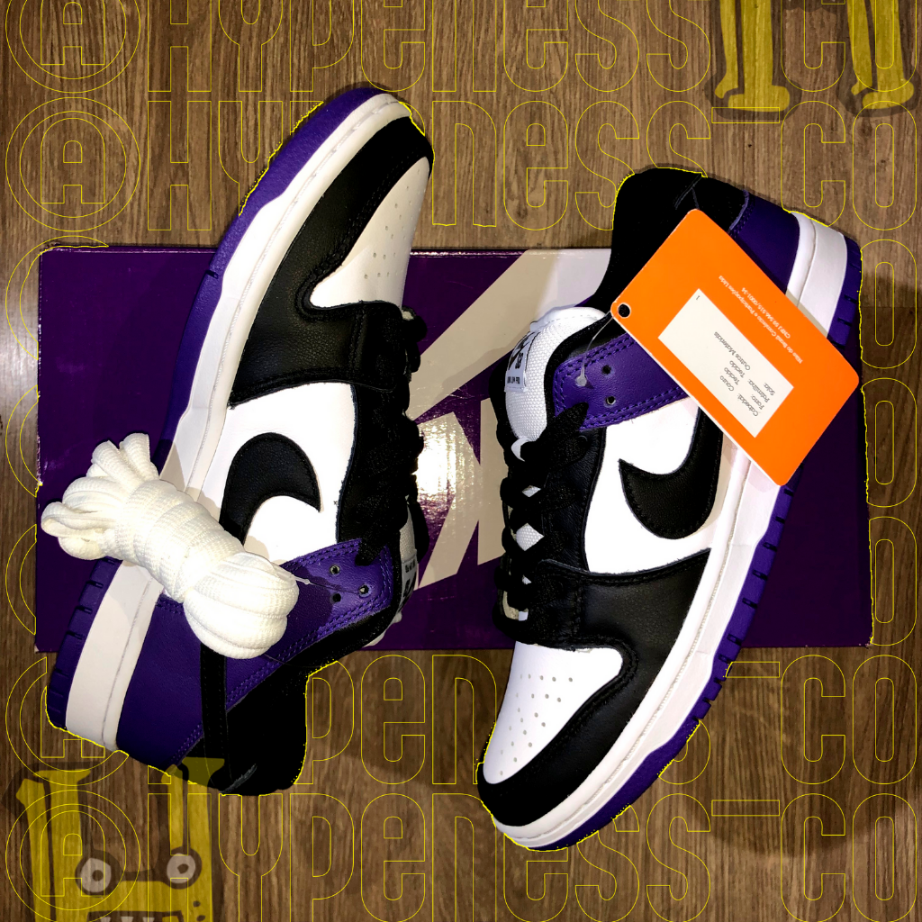 dunk low pro court purple