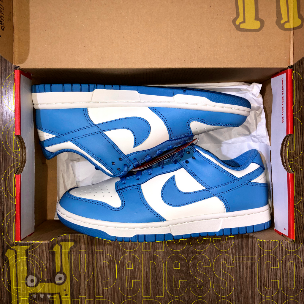 nike dunk low coast azul