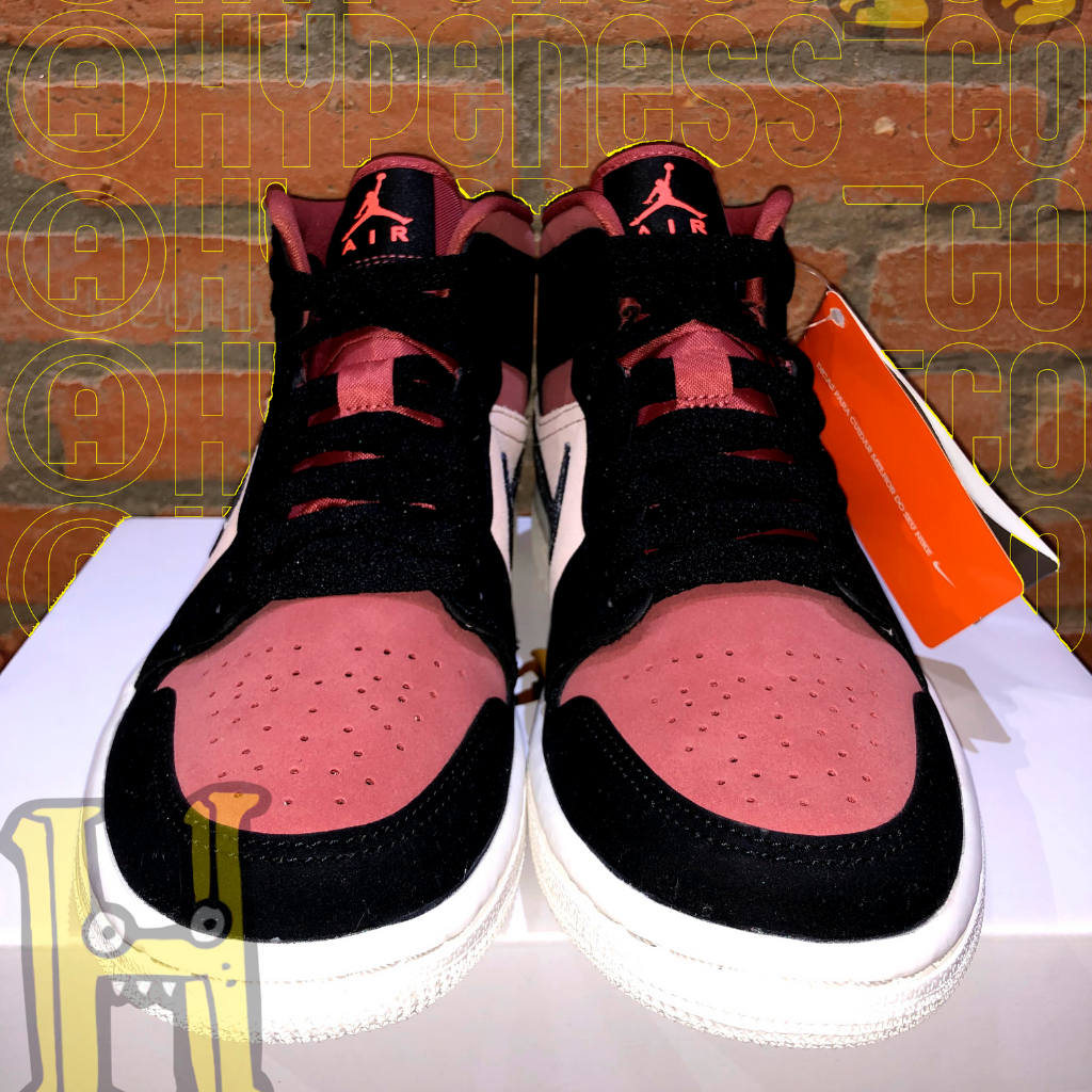 air jordan 1 mid arctic pink feminino